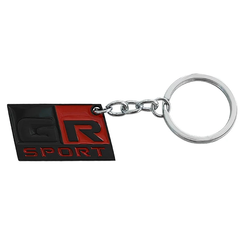 GR Sport Racing Keychain – Metal Edition