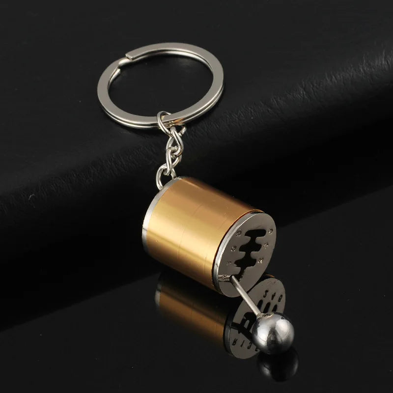 Manual Gear Shifter Keychain – Metal Edition