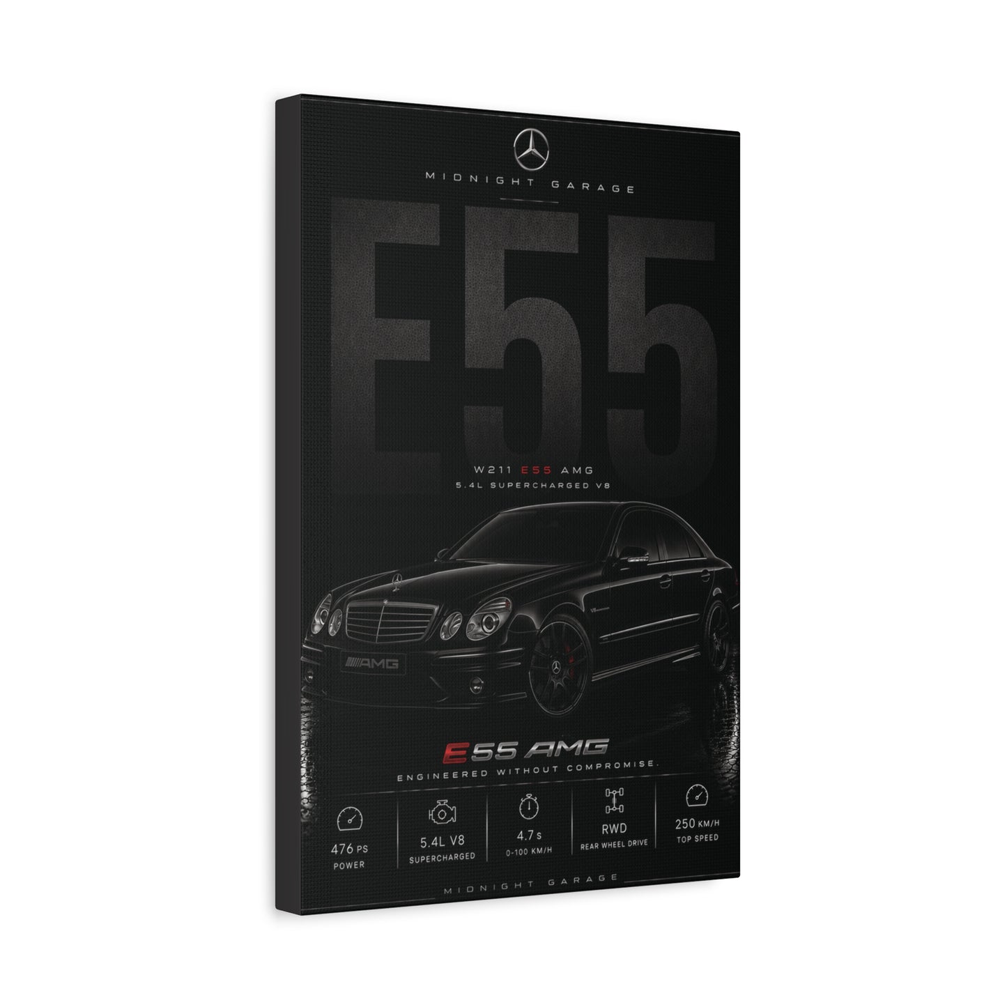 Mercedes-AMG E55 Canvas — Midnight Garage Edition