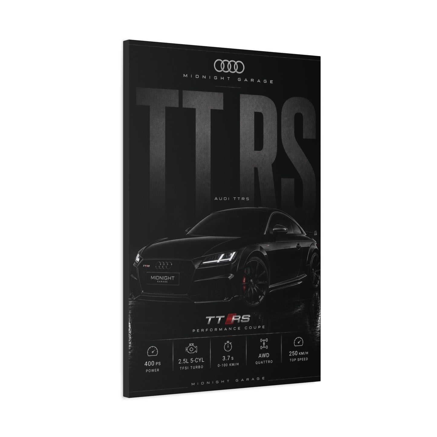 Audi TT RS Canvas — Midnight Garage Edition
