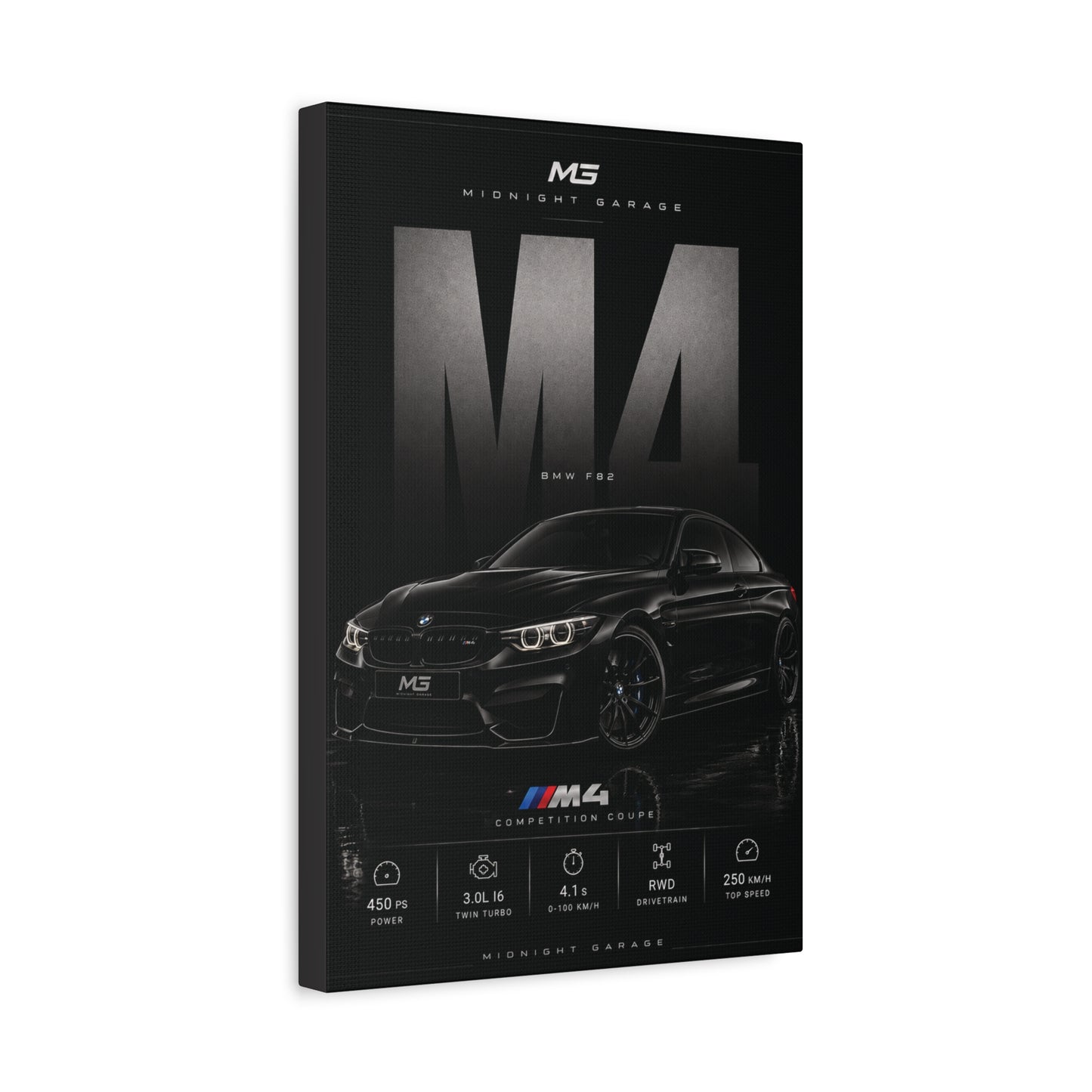 BMW F82 M4 Canvas — Midnight Garage Edition