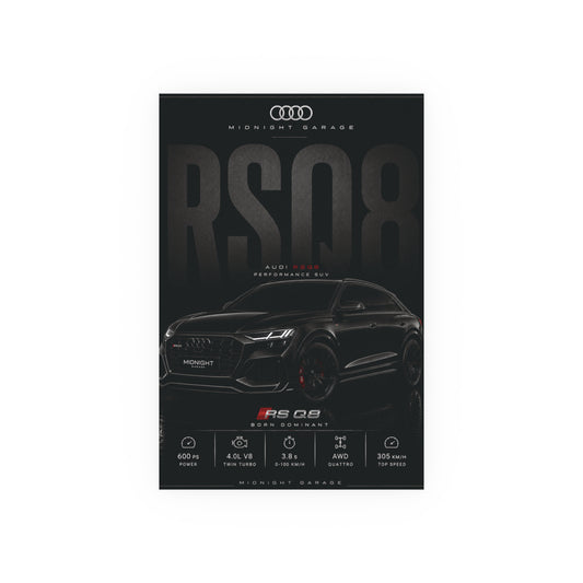 Audi RSQ8 Poster — Midnight Garage Edition