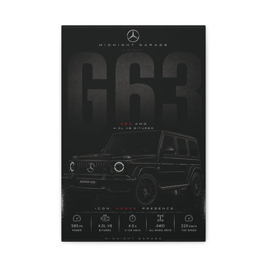 Mercedes-AMG G63 Canvas — Midnight Garage Edition
