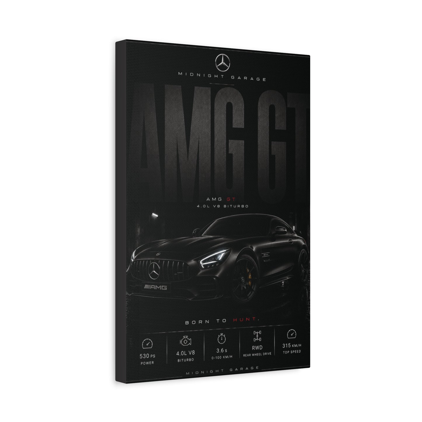 Mercedes-AMG GT Canvas — Midnight Garage Edition