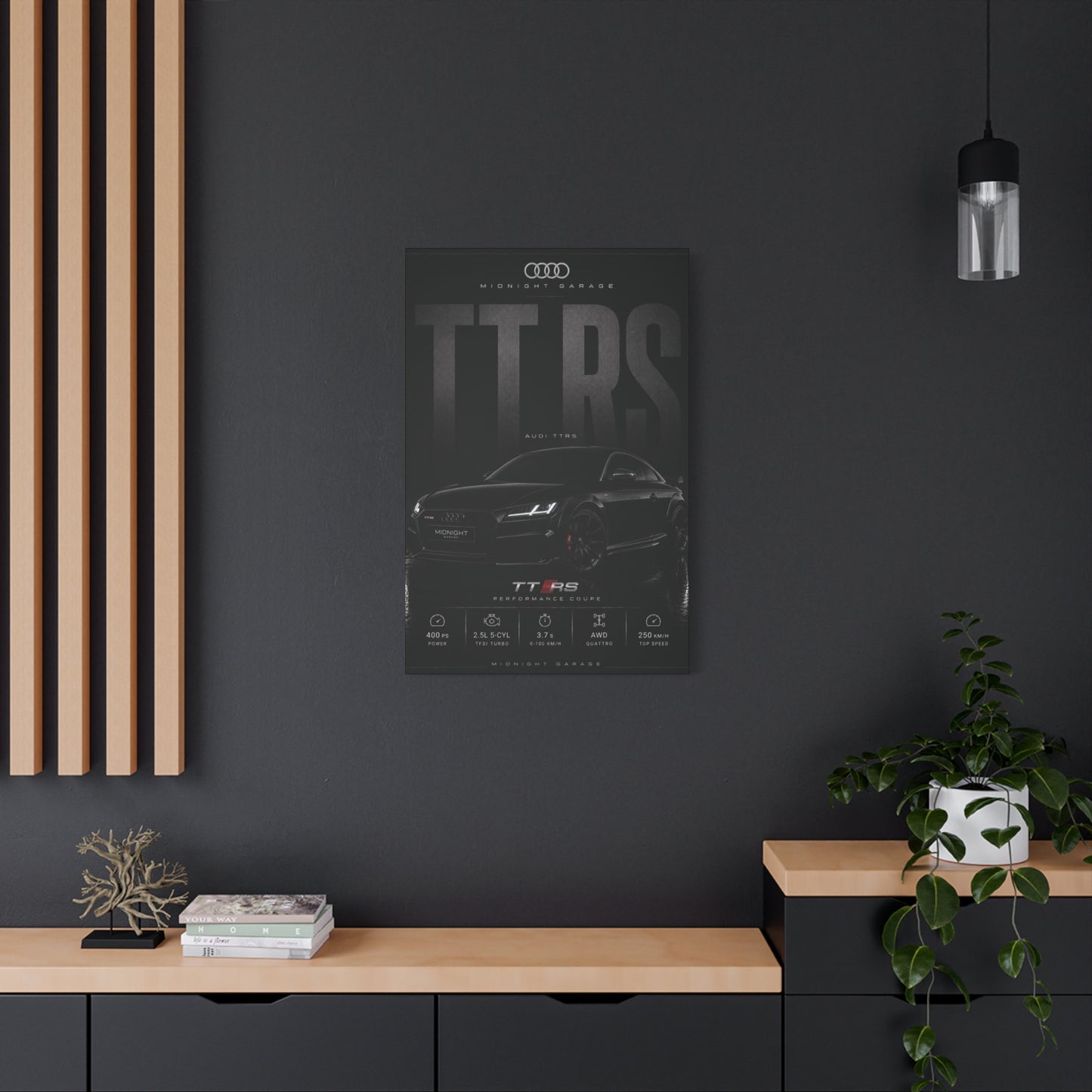 Audi TT RS Canvas — Midnight Garage Edition