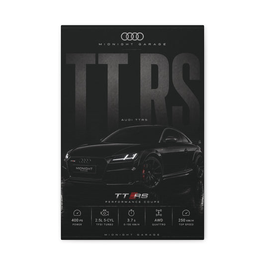 Audi TT RS Canvas — Midnight Garage Edition
