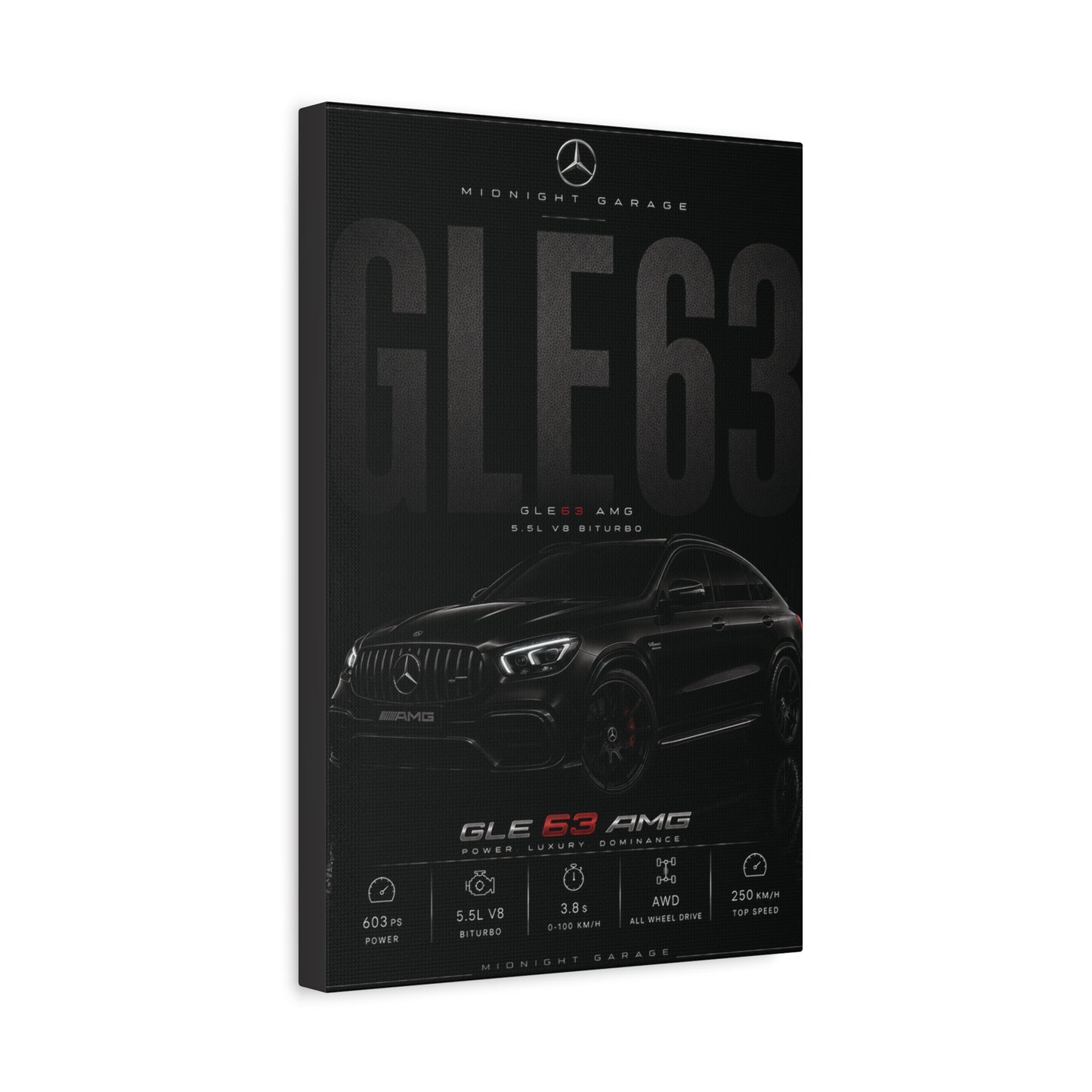 Mercedes-AMG GLE63 Canvas — Midnight Garage Edition