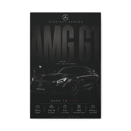 Mercedes-AMG GT Canvas — Midnight Garage Edition