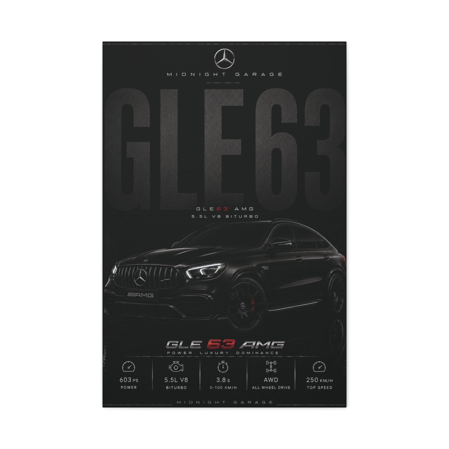 Mercedes-AMG GLE63 Canvas — Midnight Garage Edition