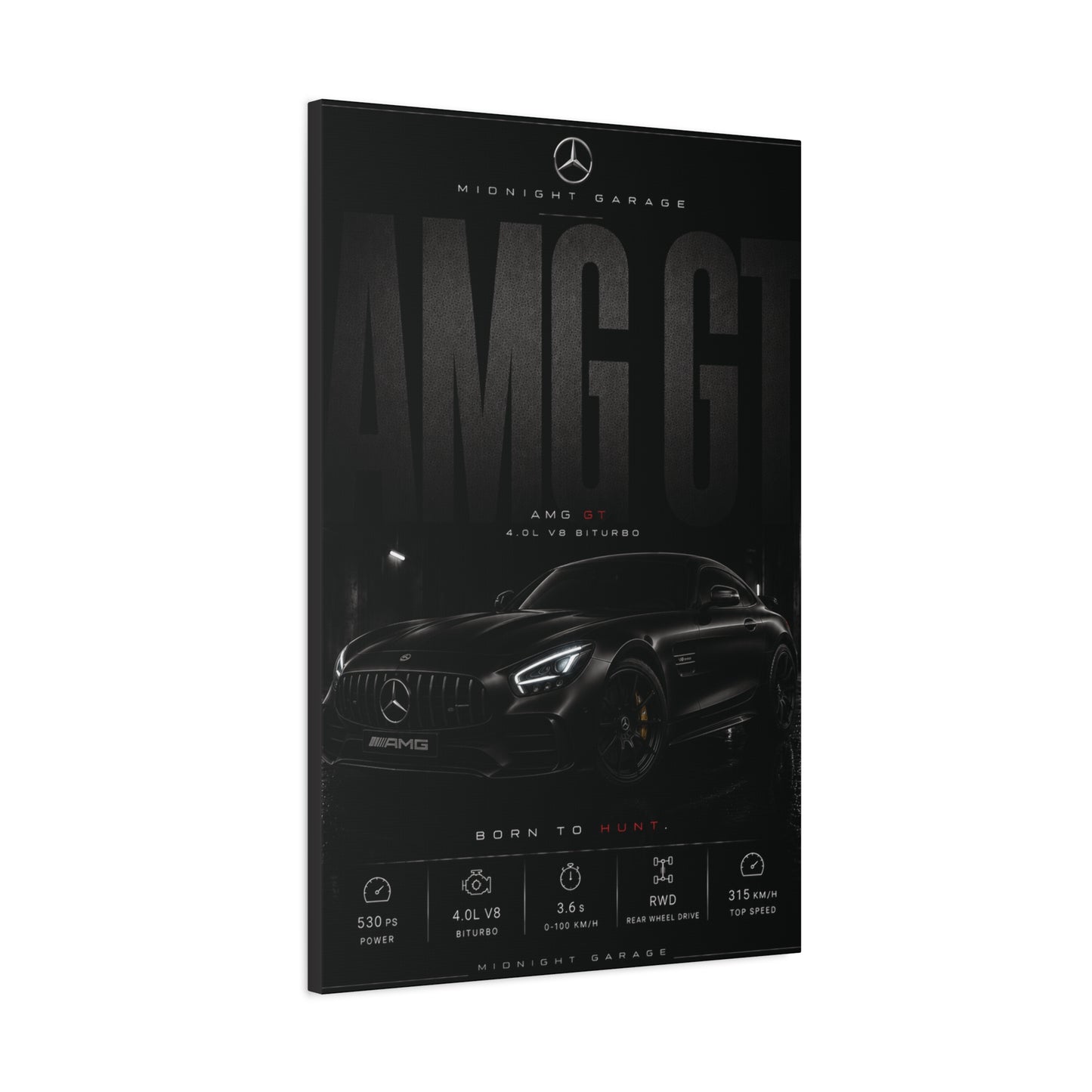 Mercedes-AMG GT Canvas — Midnight Garage Edition