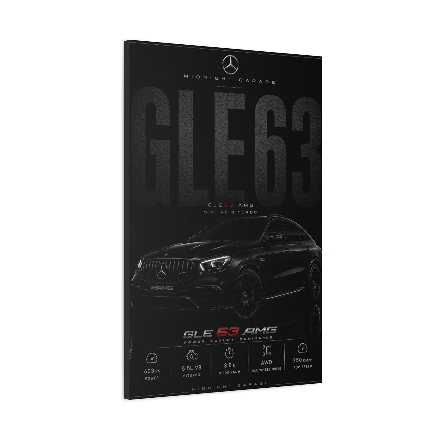Mercedes-AMG GLE63 Canvas — Midnight Garage Edition