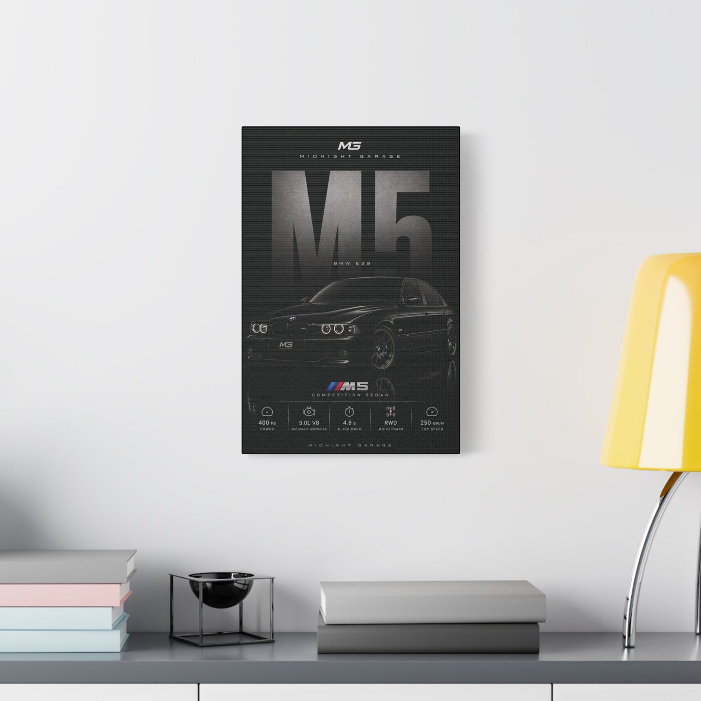 BMW E39 M5 Canvas — Midnight Garage Edition