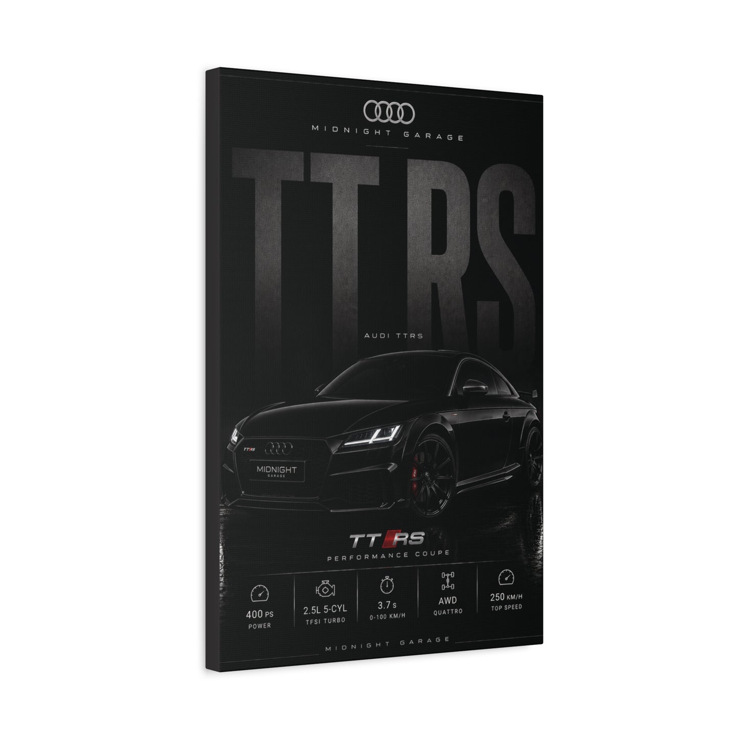 Audi TT RS Canvas — Midnight Garage Edition