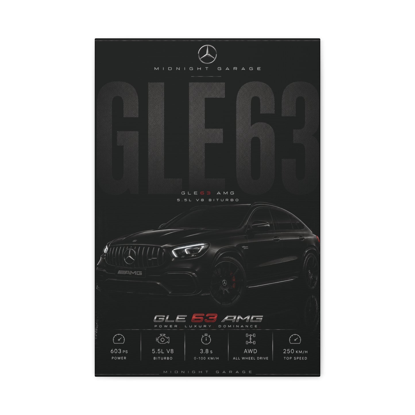 Mercedes-AMG GLE63 Canvas — Midnight Garage Edition