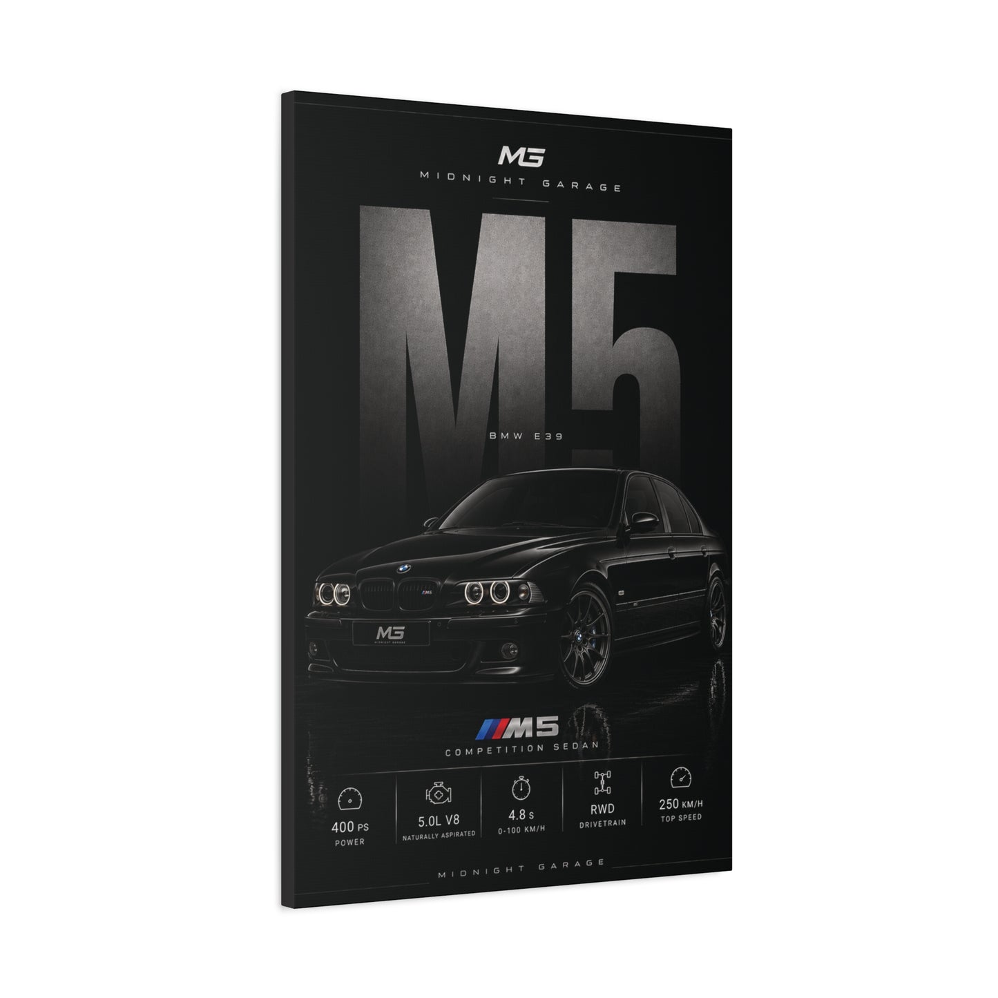 BMW E39 M5 Canvas — Midnight Garage Edition