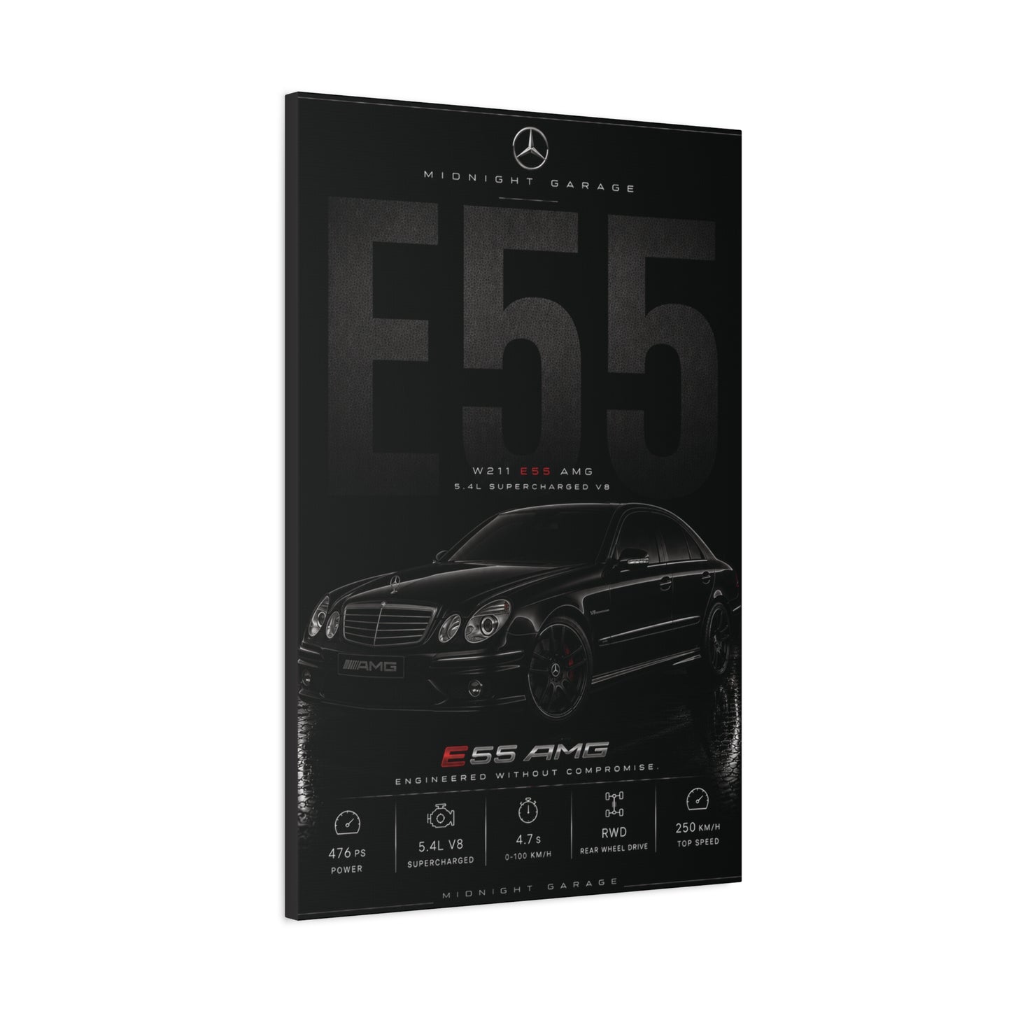 Mercedes-AMG E55 Canvas — Midnight Garage Edition