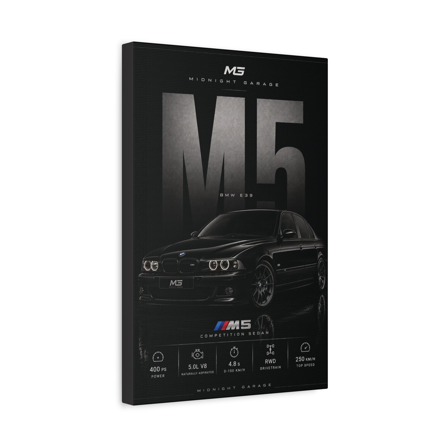 BMW E39 M5 Canvas — Midnight Garage Edition