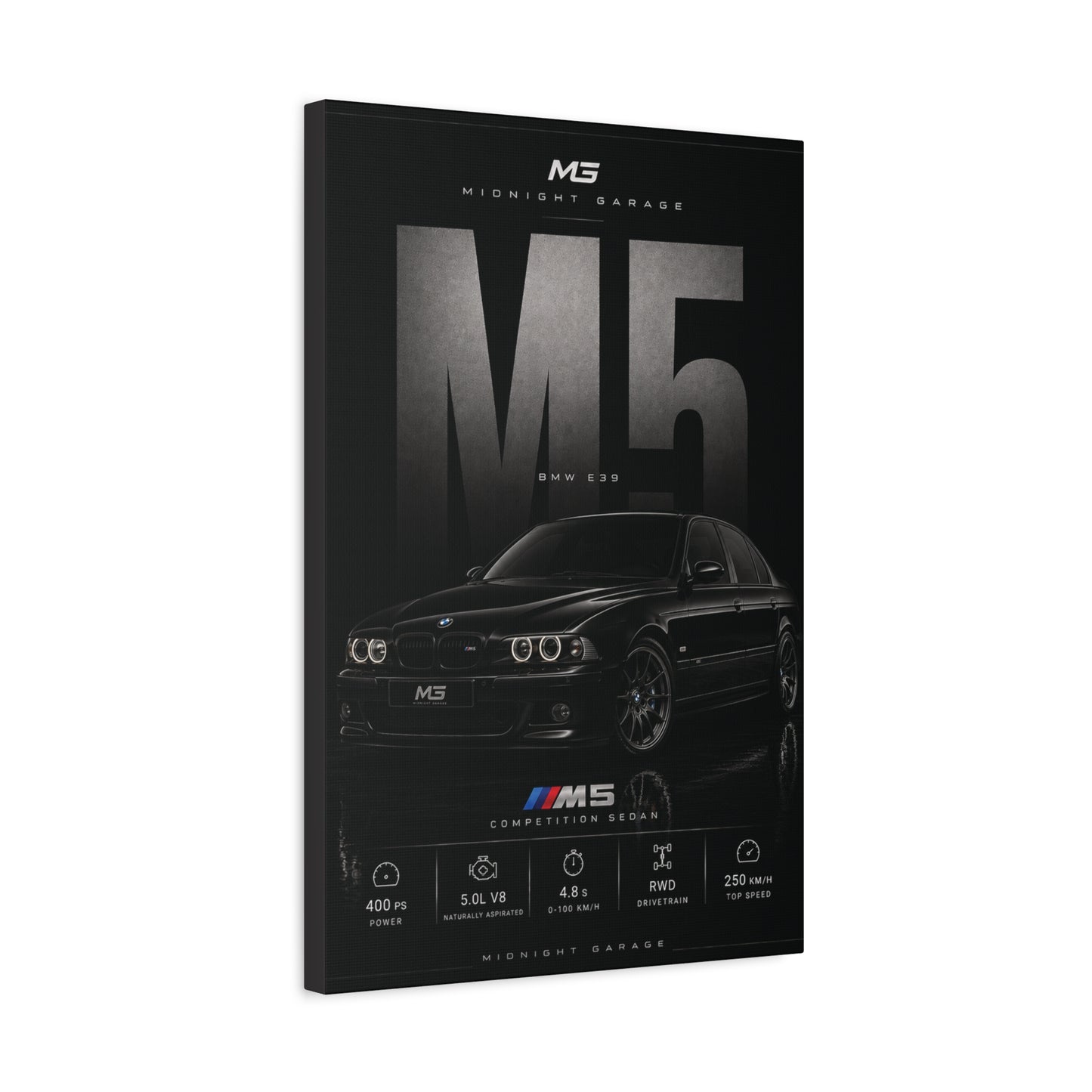 BMW E39 M5 Canvas — Midnight Garage Edition