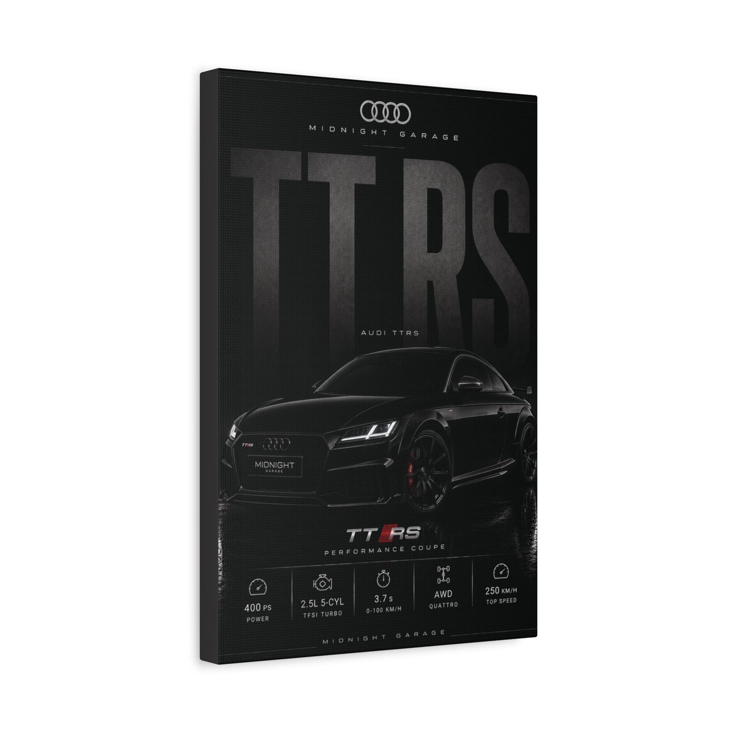 Audi TT RS Canvas — Midnight Garage Edition