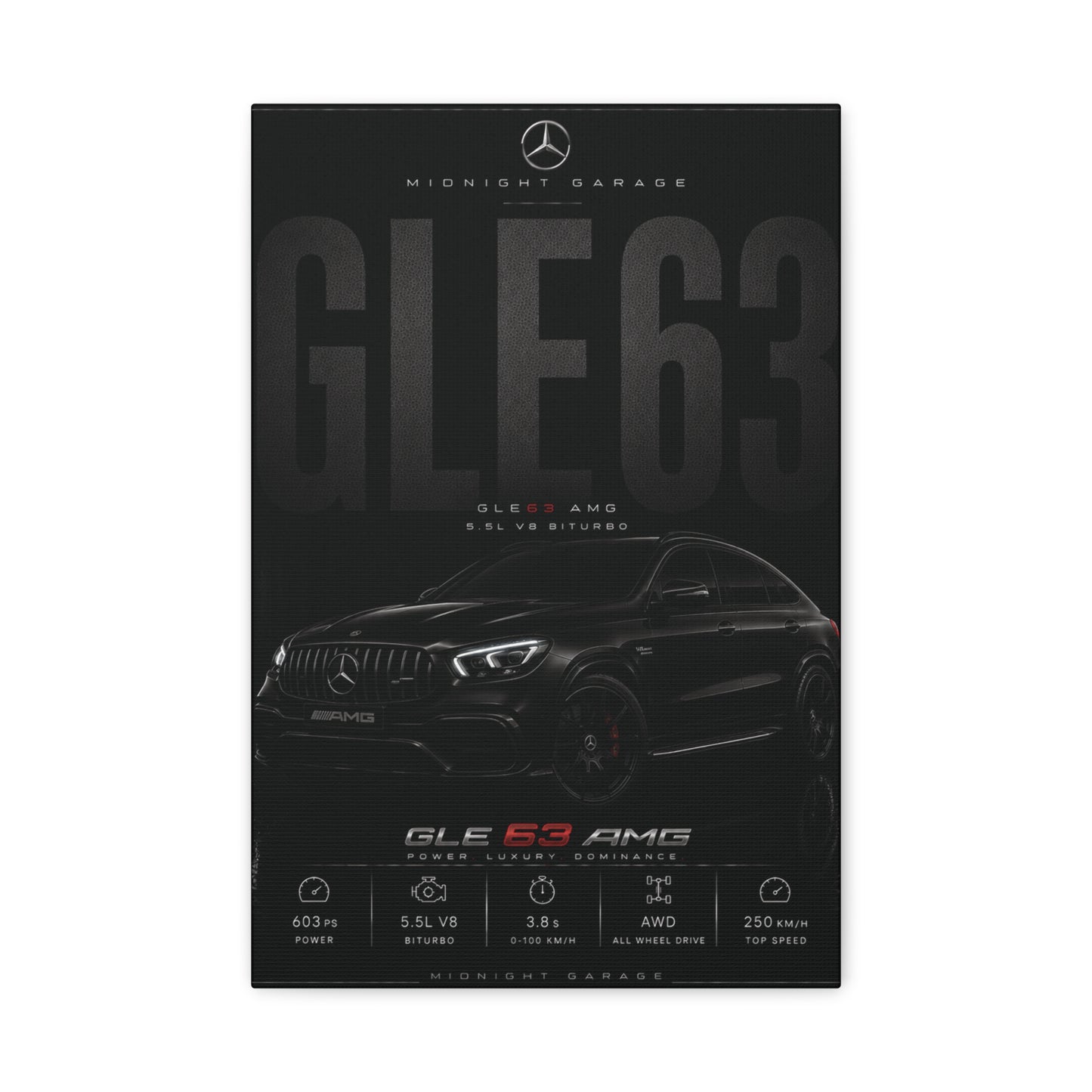 Mercedes-AMG GLE63 Canvas — Midnight Garage Edition