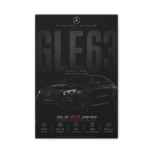 Mercedes-AMG GLE63 Canvas — Midnight Garage Edition