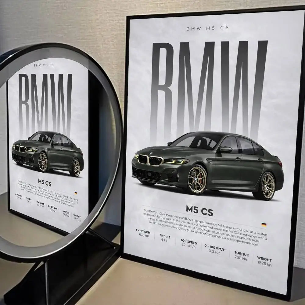 Performance Sedan Poster – Classic Edition