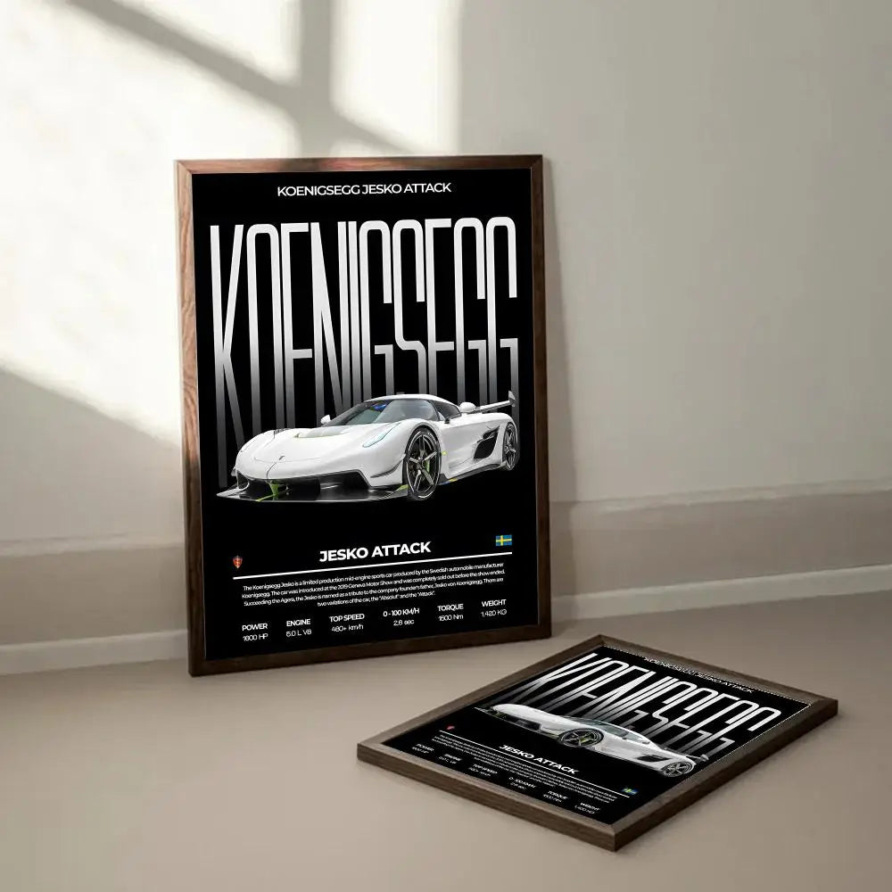 Hypercar Poster – Midnight Edition