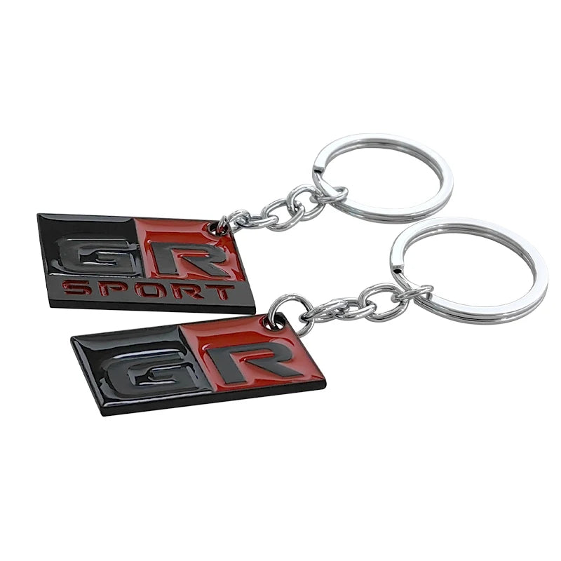GR Sport Racing Keychain – Metal Edition