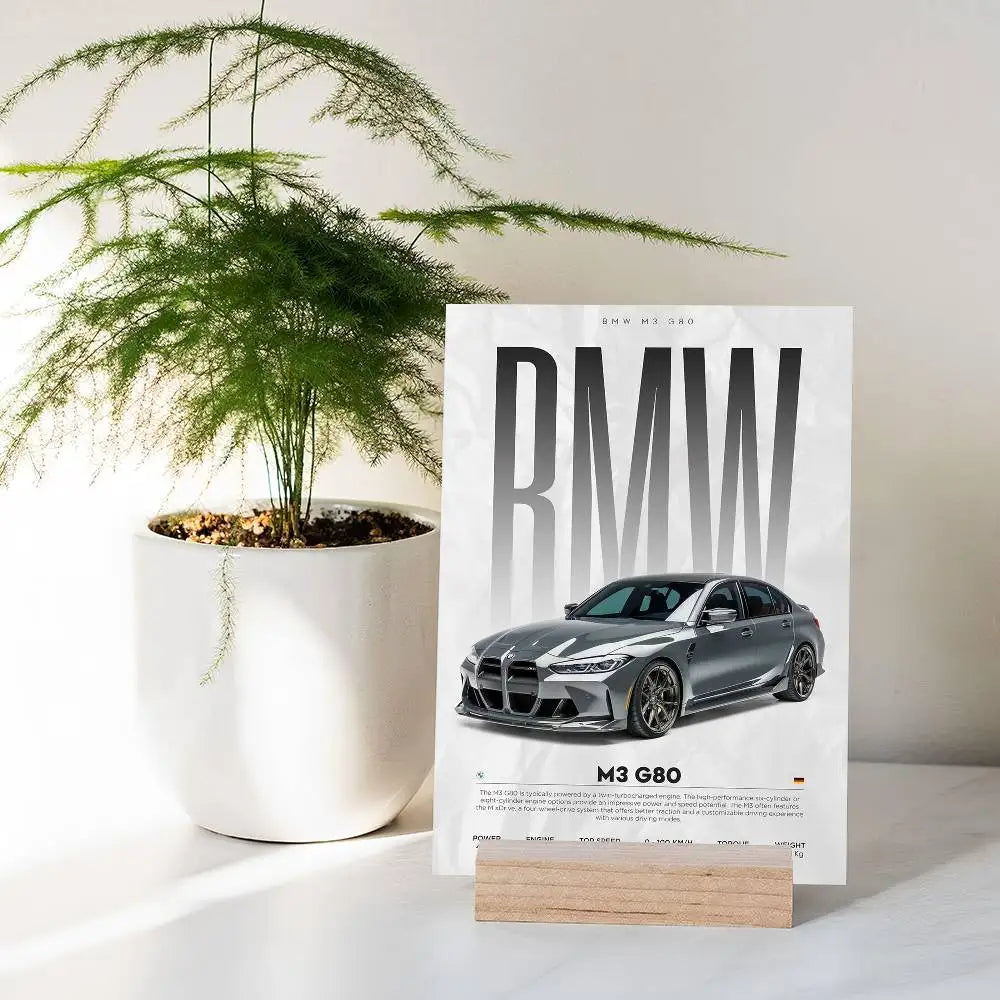 Performance Sedan Poster – Classic Edition