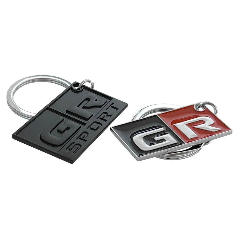 GR Sport Racing Keychain – Metal Edition