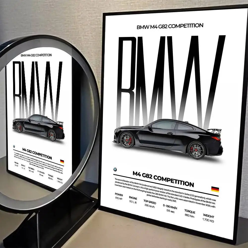 Performance Sedan Poster – Classic Edition