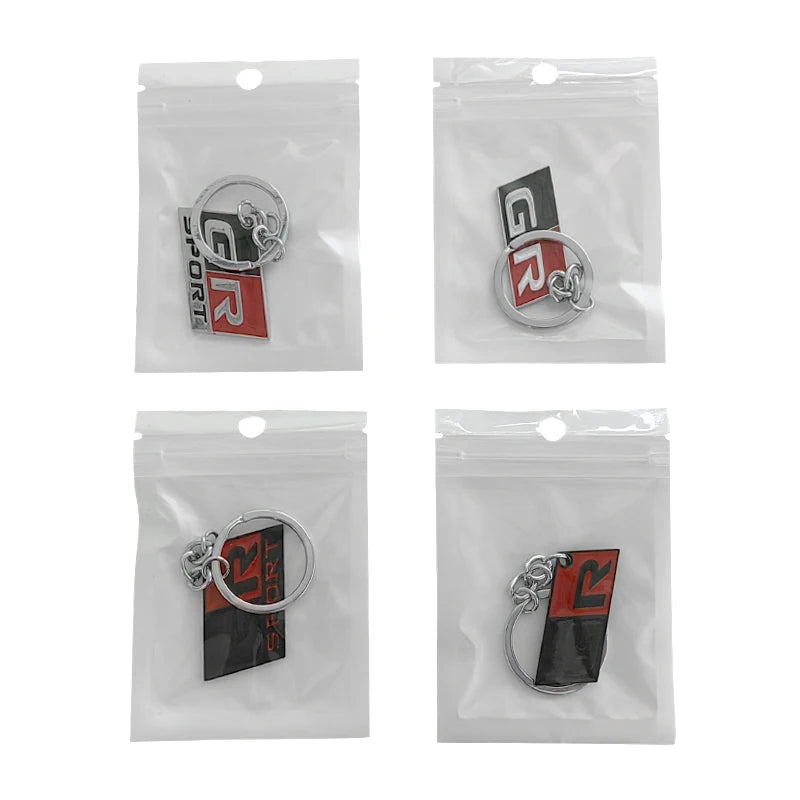 GR Sport Racing Keychain – Metal Edition