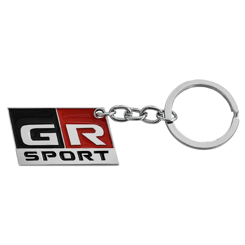 GR Sport Racing Keychain – Metal Edition