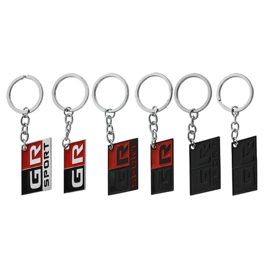 GR Sport Racing Keychain – Metal Edition