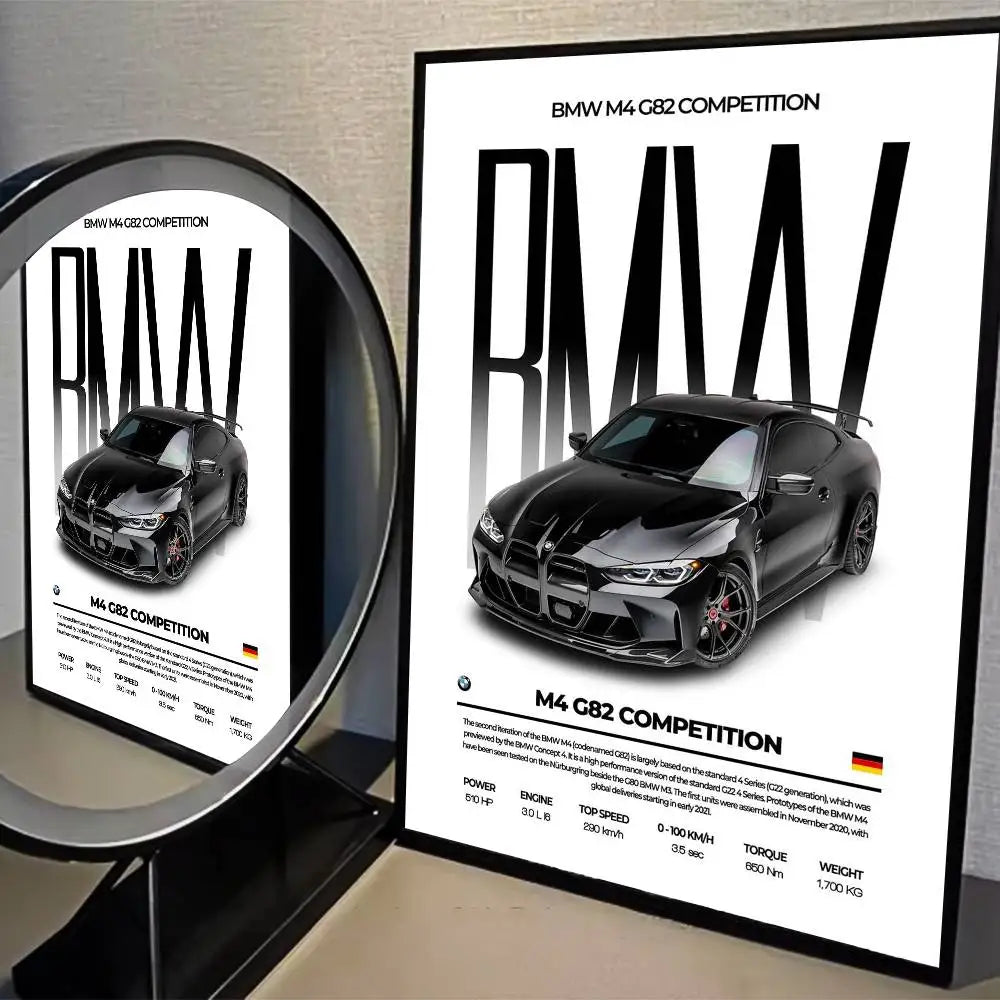 Performance Sedan Poster – Classic Edition