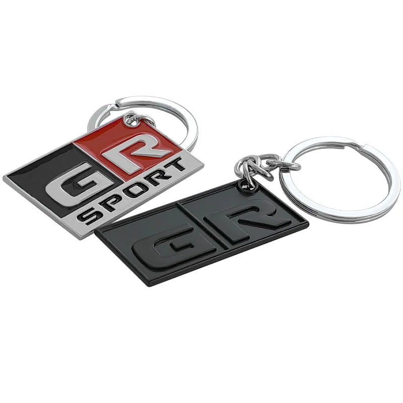 GR Sport Racing Keychain – Metal Edition