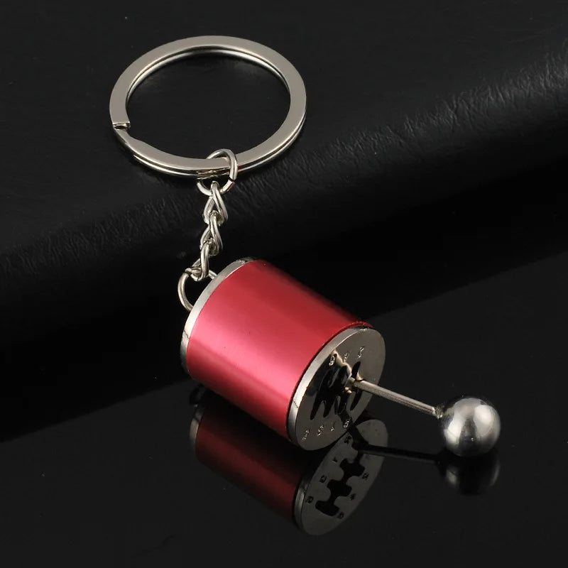 Manual Gear Shifter Keychain – Metal Edition