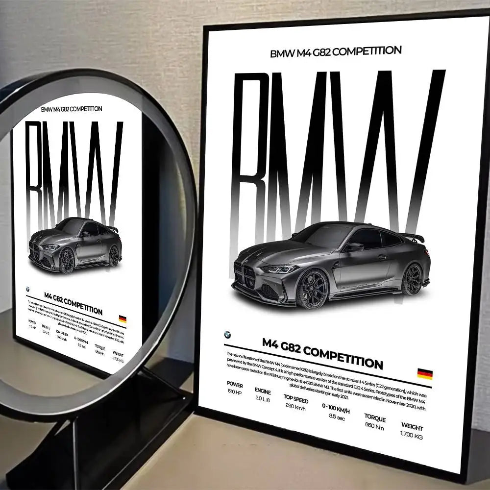 Performance Sedan Poster – Classic Edition