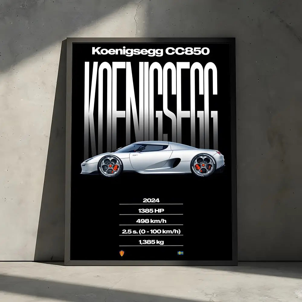 Hypercar Poster – Midnight Edition