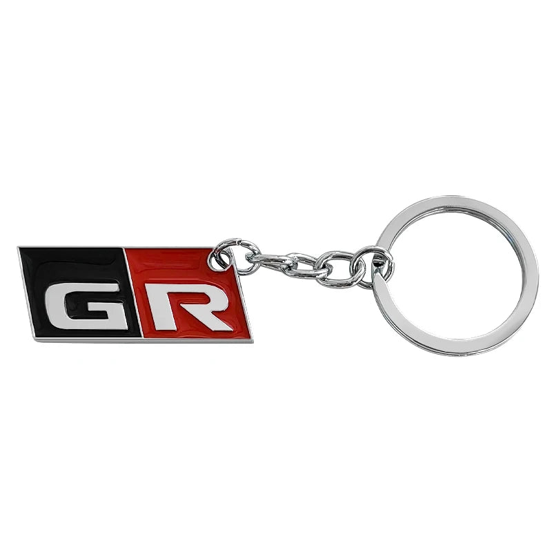 GR Sport Racing Keychain – Metal Edition