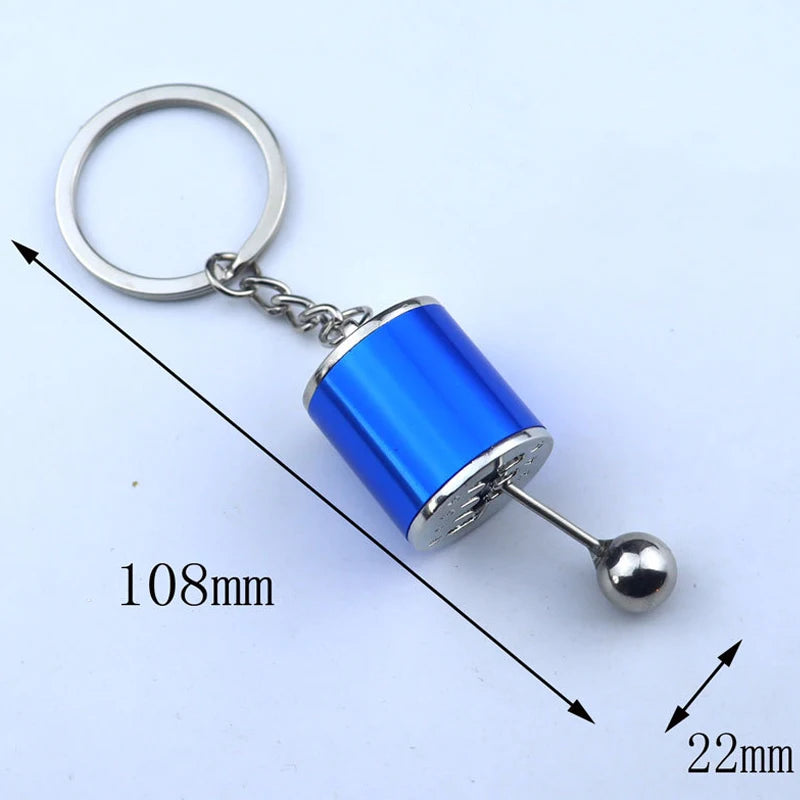 Manual Gear Shifter Keychain – Metal Edition